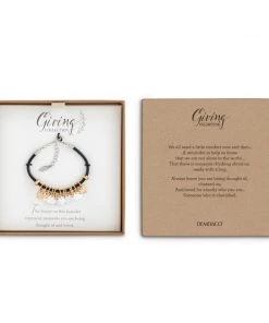 Demdaco Giving Collection Bracelet- Heart Inspirational