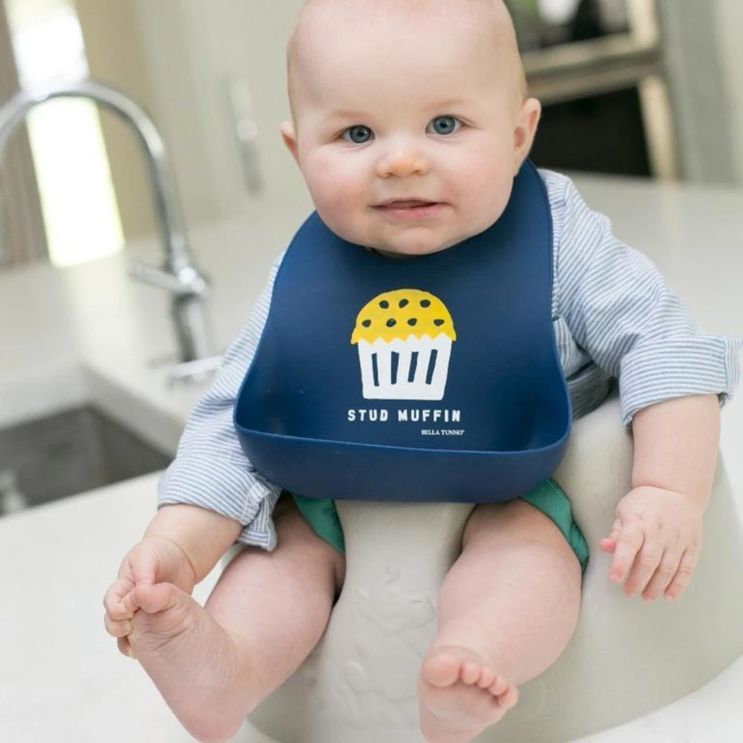 Baby Bella Tunno - Stud Muffin Wonder Bib 2 Baby Bella Tunno - Stud Muffin Wonder Bib