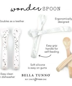 Bella Tunno Spoon Set - Feed Me & Tell Me I'm Pretty/Baby Got Snacks 5 Bella Tunno Spoon Set - Feed Me & Tell Me I'm Pretty/Baby Got Snacks
