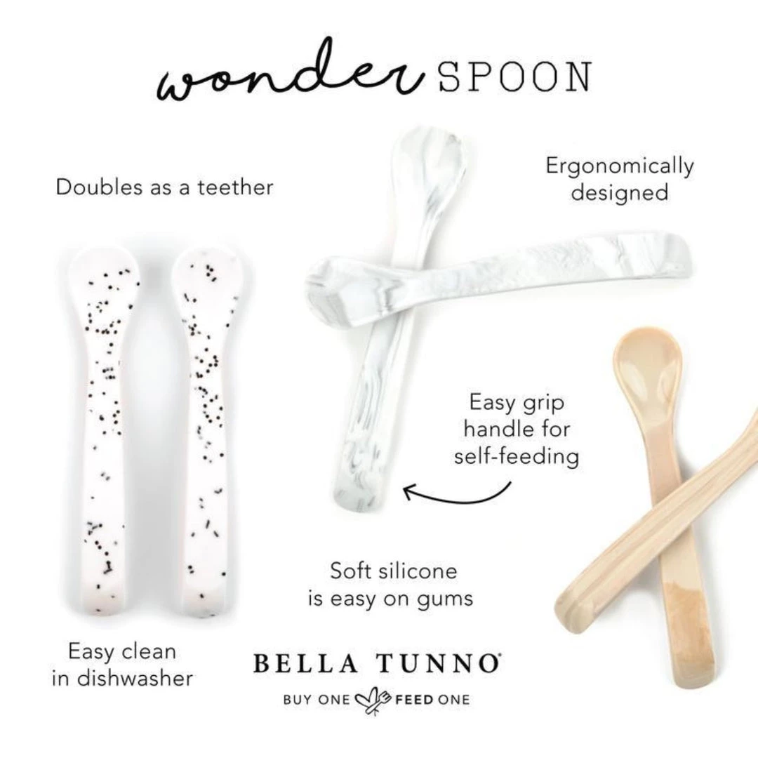 Bella Tunno Spoon Set - Feed Me & Tell Me I'm Pretty/Baby Got Snacks 3 Bella Tunno Spoon Set - Feed Me & Tell Me I'm Pretty/Baby Got Snacks