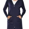 Coolibar - Cabana Hoodie - Navy