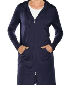 Coolibar - Cabana Hoodie - Navy