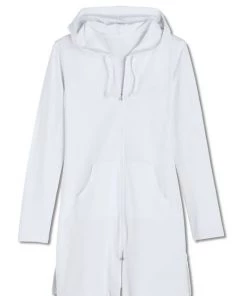 Coolibar - Cabana Hoodie - White