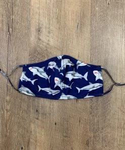 Personal Safety Viv And Lou Kids Facemask- Sharks