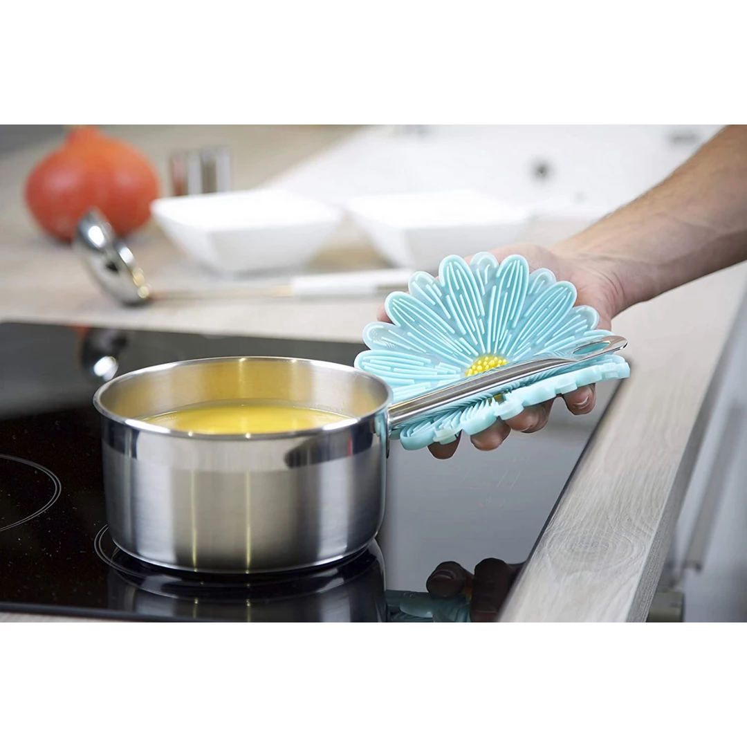 Charles Viancin - Trivet/Potholder - Blue Kitchen & Home 3 Charles Viancin - Trivet/Potholder - Blue Kitchen & Home