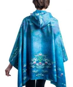 RainCaper- Water Lilies Travel Cape