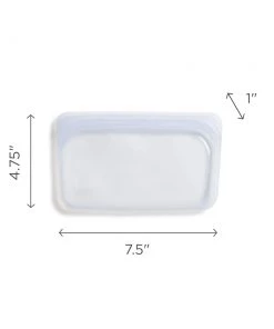 Stasher Reusable Bag - Snack - Clear Kitchen & Home