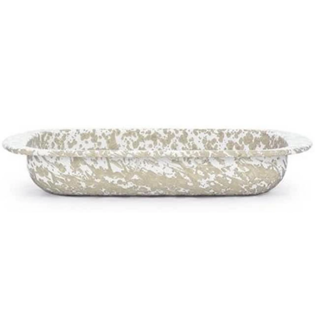 Golden Rabbit- Taupe Rectangular Baking Pan 1 Golden Rabbit- Taupe Rectangular Baking Pan