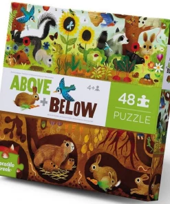 Baby Crocodile Creek - Above + Below 48 Piece Backyard Discovery Puzzle
