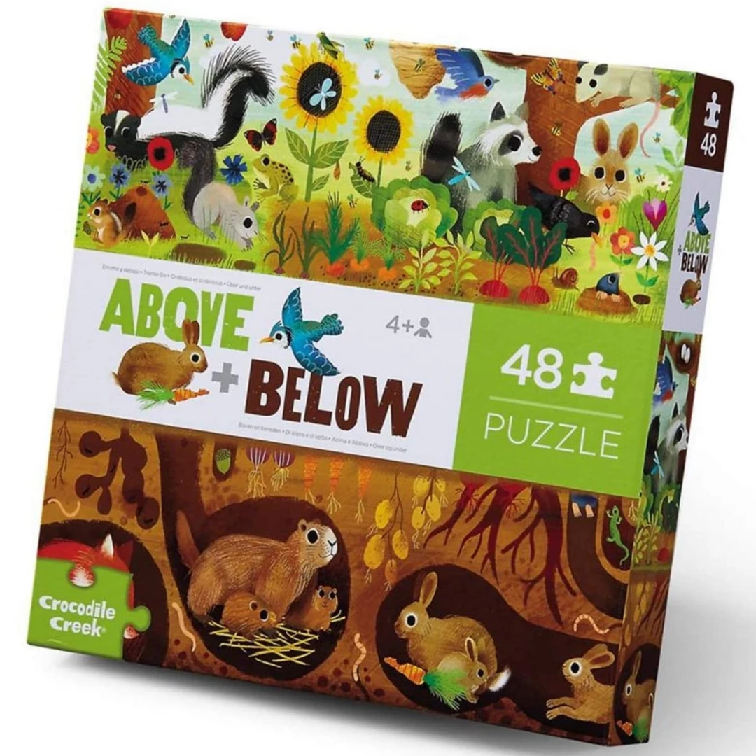 Baby Crocodile Creek - Above + Below 48 Piece Backyard Discovery Puzzle 1 Baby Crocodile Creek - Above + Below 48 Piece Backyard Discovery Puzzle