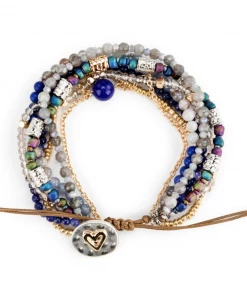 Demdaco Your Journey Prayer Bracelet- Indigo Inspirational