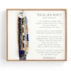 Demdaco Your Journey Prayer Bracelet- Indigo Inspirational