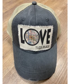 Julio Designs - Trucker Hat - Love This Place - Ocala Apparel & Accessories