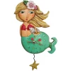 Allen Designs Shelley Mermaid Pendulum Clock