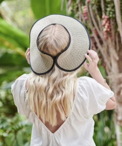 Apparel & Accessories San Diego Hat Company - Sun Visor - Black/White Mix