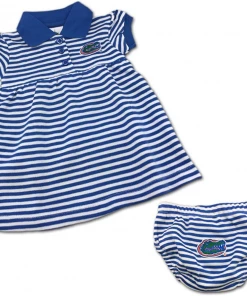 Baby Creative Knitwear Game Day Dress With Bloomer - UF Gators