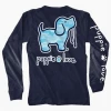Puppie Love - Blue Camo - Long Sleeve New Arrivals