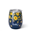 New Arrivals Swig Life- Stemless Cup - Lazy Daisy