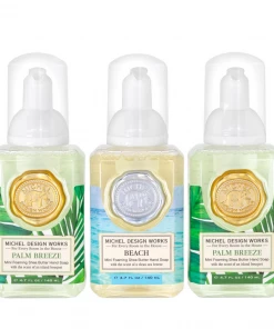 Michel Design Works : Mini Foaming Hand Soap - Palm Breeze/Beach/Palm Breeze