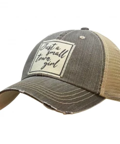 Vintage Life - Just A Small Town Girl - Distressed Trucker Cap