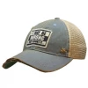 Vintage Life - I May Be Wrong But I Doubt It - Distressed Trucker Cap Apparel & Accessories