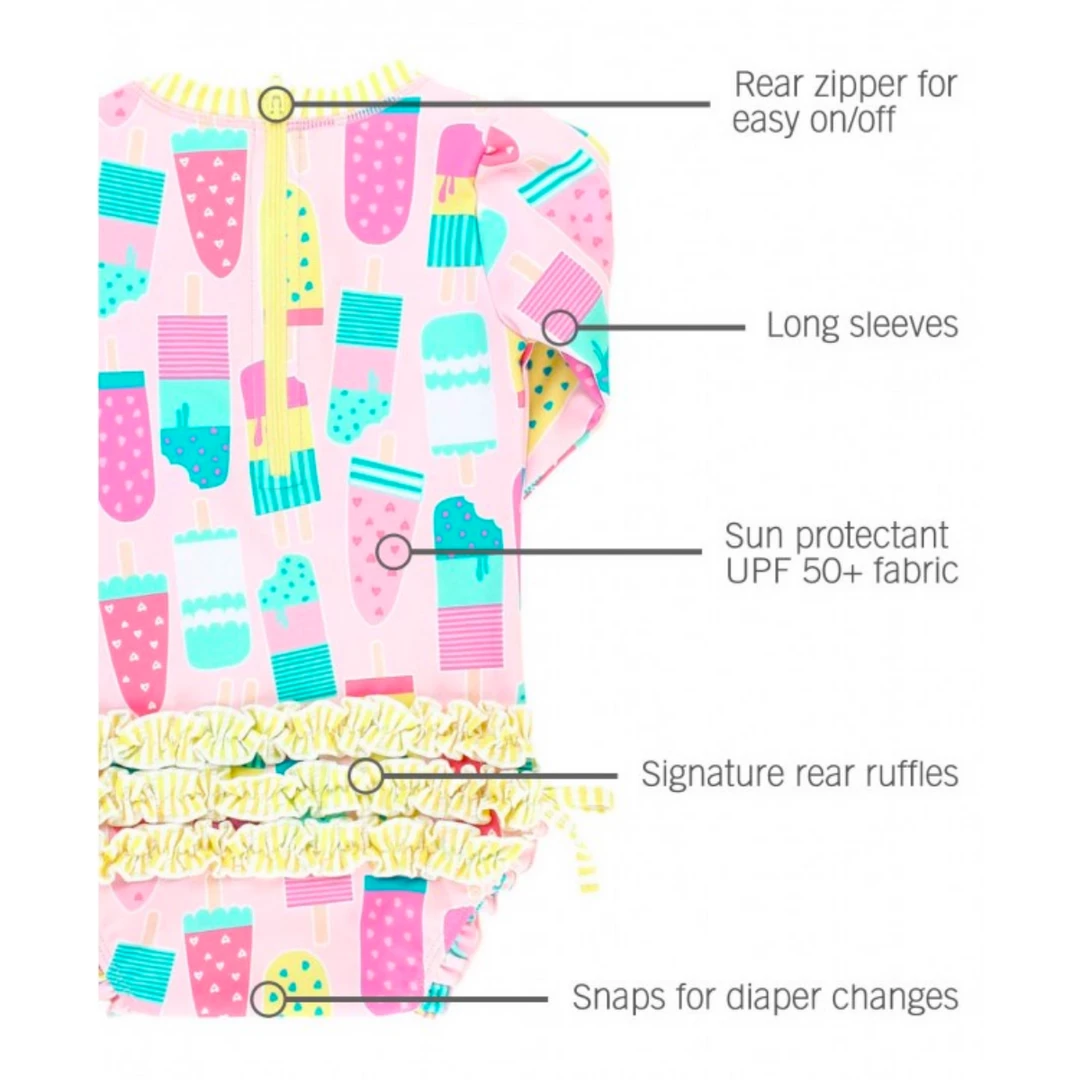 Ruffle Butts -Ice Cream Social One Piece Bathing Suit New Arrivals 3 Ruffle Butts -Ice Cream Social One Piece Bathing Suit New Arrivals