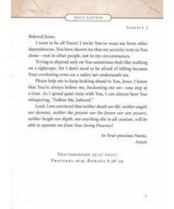 Thomas Nelson Jesus Listens - Sarah Young New Arrivals 5 Thomas Nelson Jesus Listens - Sarah Young New Arrivals