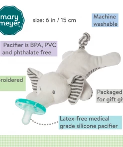 Baby WubbaNub Pacifier-Elephant