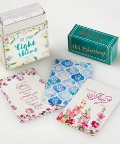 Christian Art Gifts - 101 Blessings, Let Your Light Shine Cards