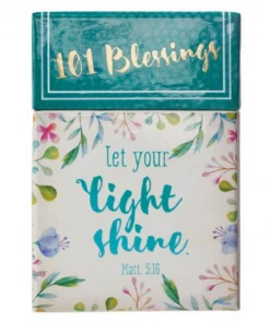 Christian Art Gifts - 101 Blessings, Let Your Light Shine Cards