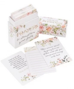 New Arrivals Christian Art Gifts - Prayers To Strengthen Your Faith, Box Of Blessings Cards