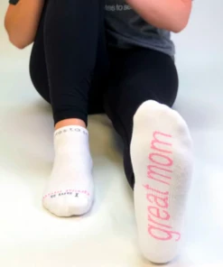 Notes To Self Socks- I Am A Great Mom Apparel & Accessories
