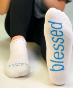 Apparel & Accessories Notes To Self Socks- I Am Blessed