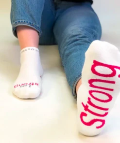 Apparel & Accessories Notes To Self Socks- I Am Strong
