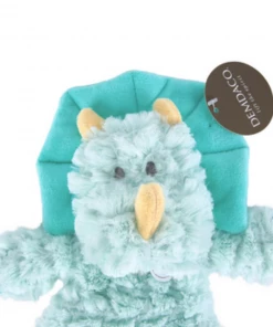 Baby Demdaco Cozies Rattle Blanket - Darcy Dinosaur