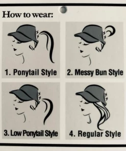 CC Beanie Apparel & Accessories High Ponytail Hat- Leopard/Black