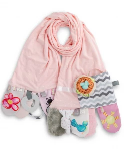 Demdaco - Mommy & Me Activity Scarf - Pink