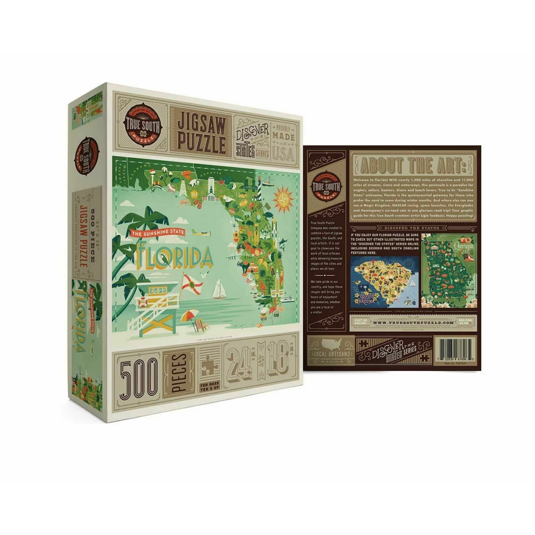 True South Florida Puzzle Gifts 1 True South Florida Puzzle Gifts
