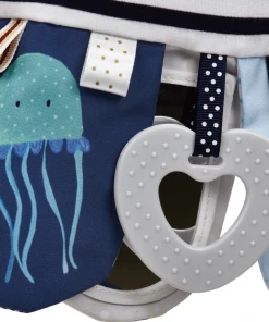 Demdaco - Mommy & Me Activity Scarf - Blue & White 7 Demdaco - Mommy & Me Activity Scarf - Blue & White