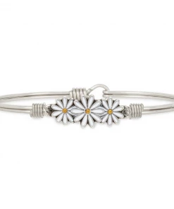 Luca+Danni- Daisy Bangle Bracelet Inspirational 6 Luca+Danni- Daisy Bangle Bracelet Inspirational