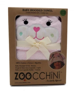 Zoocchini Hooded Baby Towel- Bunny 5 Zoocchini Hooded Baby Towel- Bunny