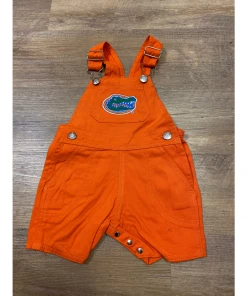 Creative Knitwear Baby And Toddler Short Leg Overalls - UF Gators