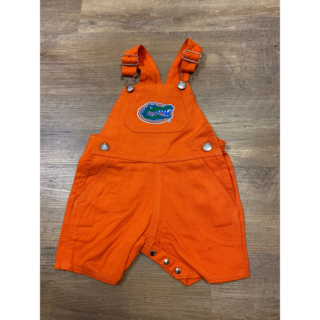 Creative Knitwear Baby And Toddler Short Leg Overalls - UF Gators 1 Creative Knitwear Baby And Toddler Short Leg Overalls - UF Gators
