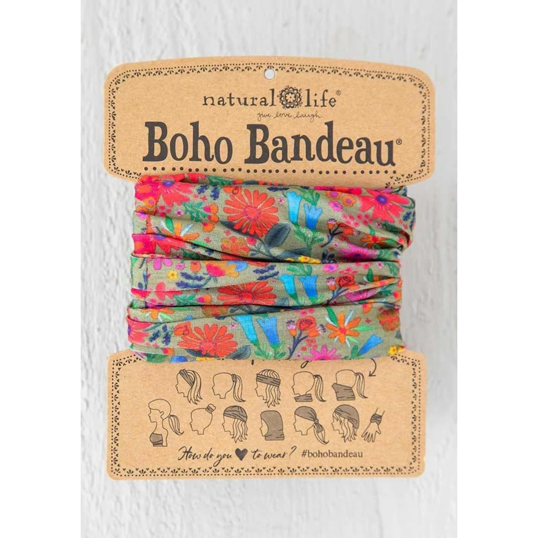 Apparel & Accessories Natural Life Boho Bandeau- Floral Daisy 1 Apparel & Accessories Natural Life Boho Bandeau- Floral Daisy