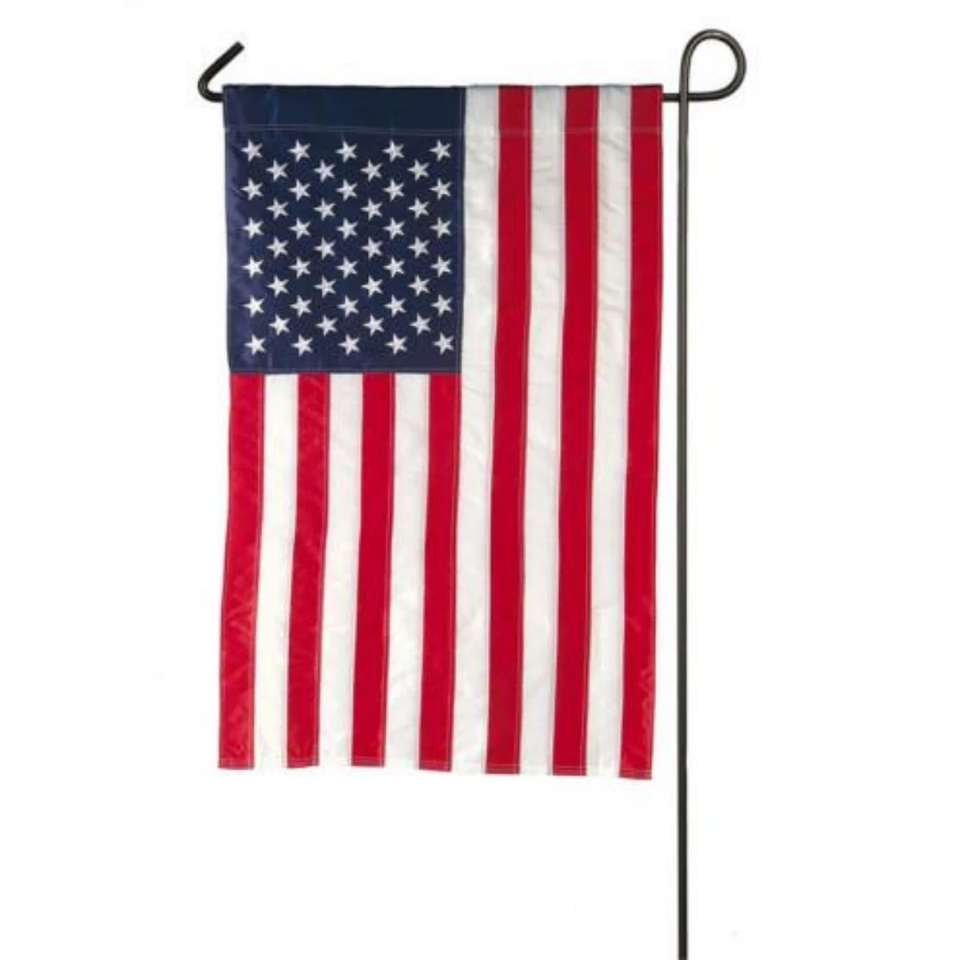 Garden Evergreen American Flag 1 Garden Evergreen American Flag