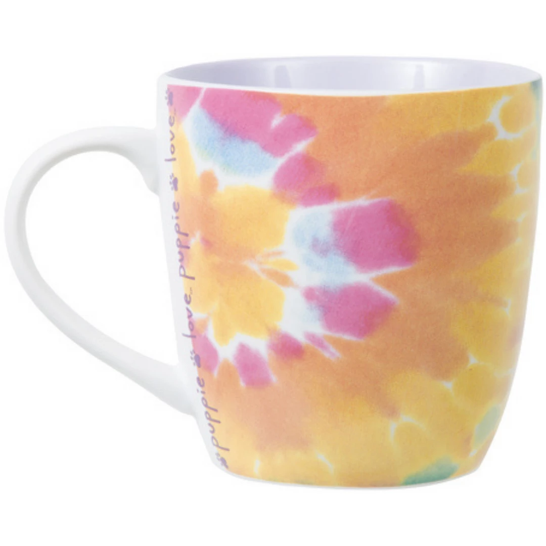 Drinkware Puppie Love Mug - Tie Dye 2 Drinkware Puppie Love Mug - Tie Dye