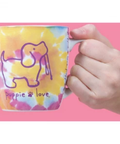 Drinkware Puppie Love Mug - Tie Dye 5 Drinkware Puppie Love Mug - Tie Dye