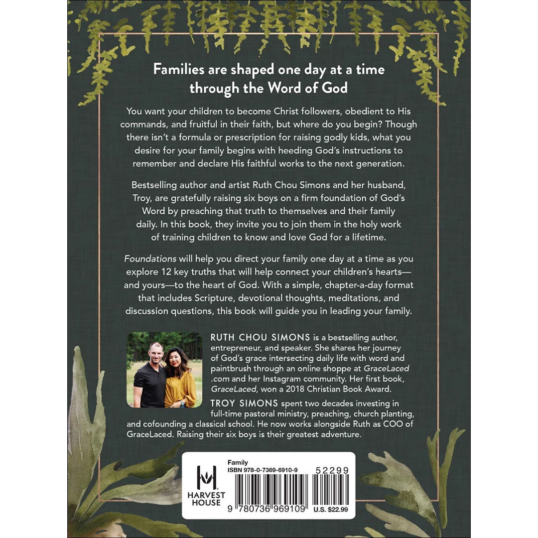 Ruth Chou Simons Foundations: 12 Biblical Truths To Shape A Family 2 Ruth Chou Simons Foundations: 12 Biblical Truths To Shape A Family