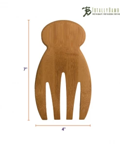 Kitchen & Home Totally Bamboo - Natural Bamboo Salad Hands 7 Kitchen & Home Totally Bamboo - Natural Bamboo Salad Hands