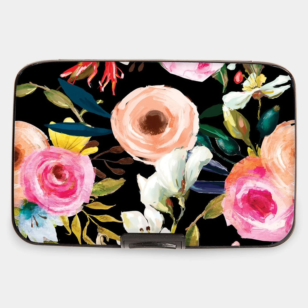 Monarque Apparel & Accessories RFID Wallet- Florals 1 Monarque Apparel & Accessories RFID Wallet- Florals